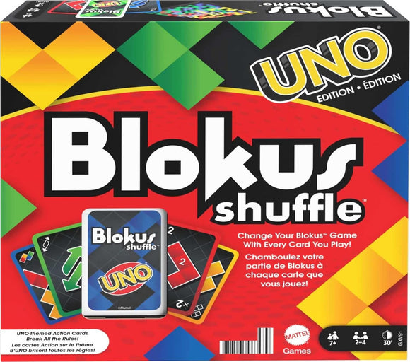 Mattel Games Blokus Shuffle: UNO Edition