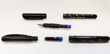 Refillable fountain pen with magic ink