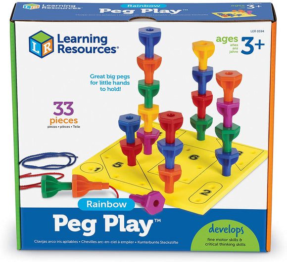 Rainbow Peg Play™ Activity Set