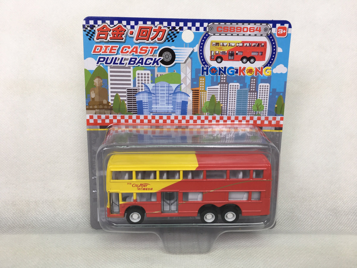 diecast double decker bus