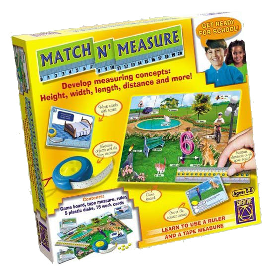 Get ready for school - Match N' Measure