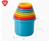 PLAYGO Rainbow Stackin' Cups