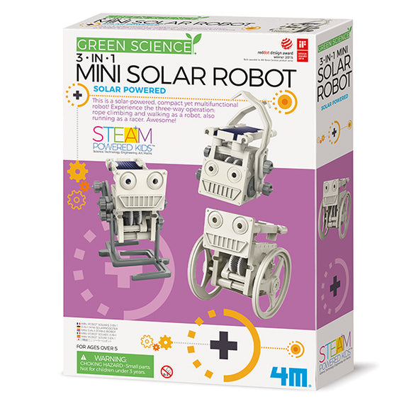 4M 3-in-1 Mini Solar Robot