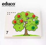 educo Apple Tree Counting Game