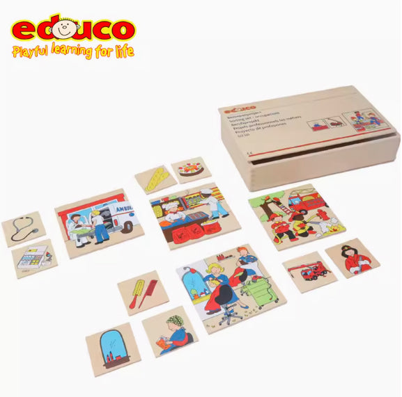 educo 配對遊戲 - 職業項目