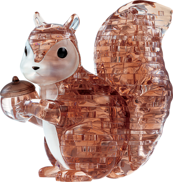 3D Crystal Puzzle - Squirrel