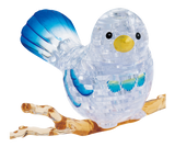 3D Crystal Puzzle - Bird (Clear)