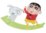 3D Crystal Puzzle - Shinchan & Shiro