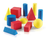 hand2mind Foam Geometric Solid Blocks (Set of 12)