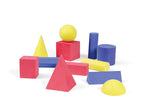 hand2mind Foam Geometric Solid Blocks (Set of 12)