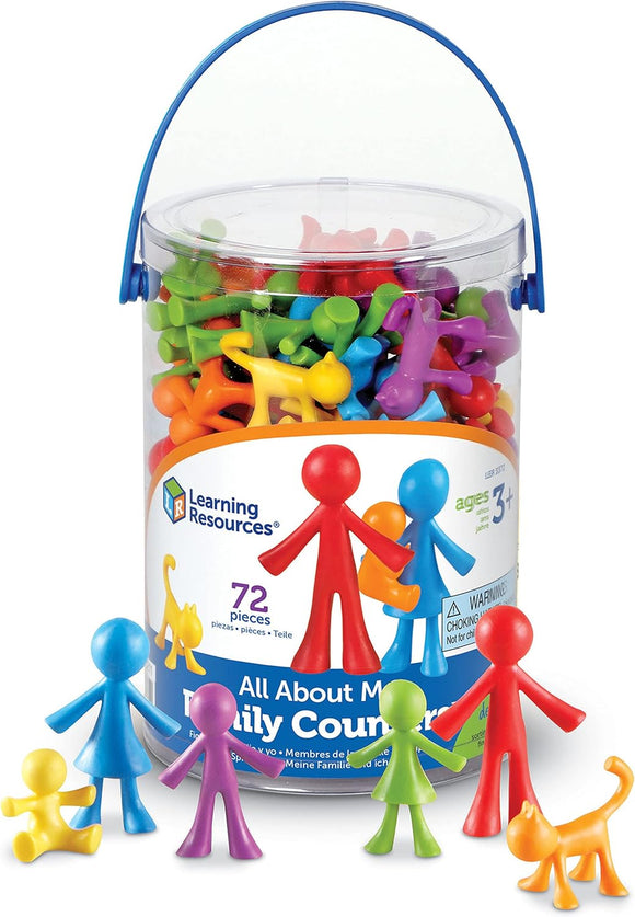 All About Me - Family Counters, Set of 72