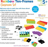 Rainbow Ten-Frames Classroom Set