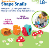 Snap-n-Learn Shape Snails