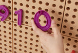 STEM WALL- Numbers and Mathematical Signs 64 Pcs