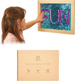 ODOXIA Sensory Wall Sequin Flip