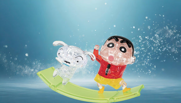 3D Crystal Puzzle - Shinchan & Shiro