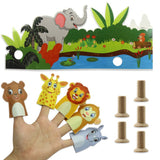 Jungle Adventure Finger Puperts Set