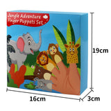 Jungle Adventure Finger Puperts Set