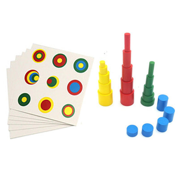 Family Montessori - Colored Cylinder