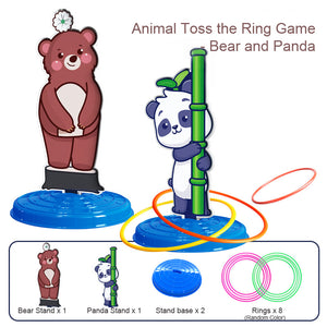 Animals Toss the Ring Game