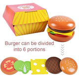 Junior Box Fast Food Burger Set