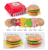 Hamburger Fast Food Set