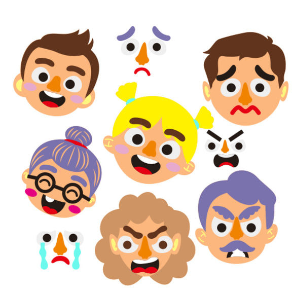 My Family Expression (6 Faces)