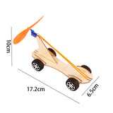 STEAM DIY - Rubber Band Power Car