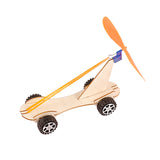 STEAM DIY - Rubber Band Power Car