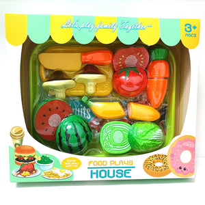 House Cutting Food Playset