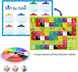 Rainbow Bear Counting Set (Transparent 100pcs)