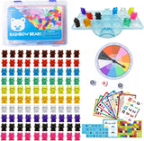 Rainbow Bear Counting Set (Transparent 100pcs)