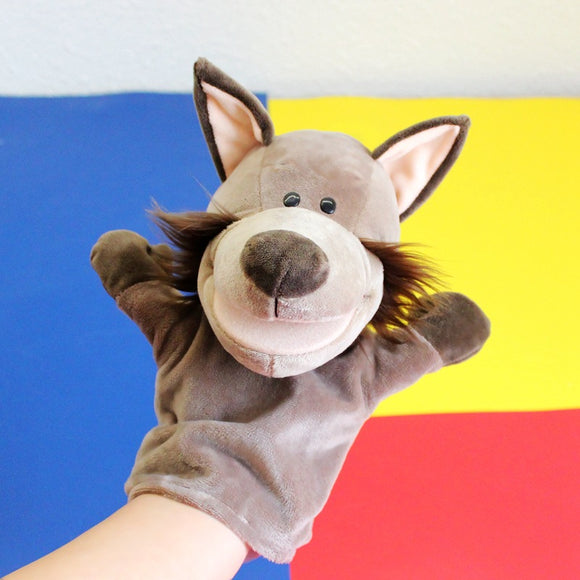 Animal Hand Puppet – Wolf (Open mouth)