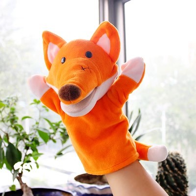 Animal Hand Puppet – Fox (Open mouth)