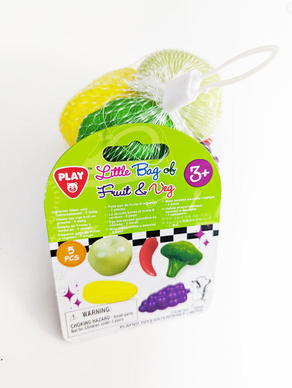 Playgo Little Bag of Fruit & Veg