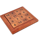 Wooden Number 1-16 Puzzle