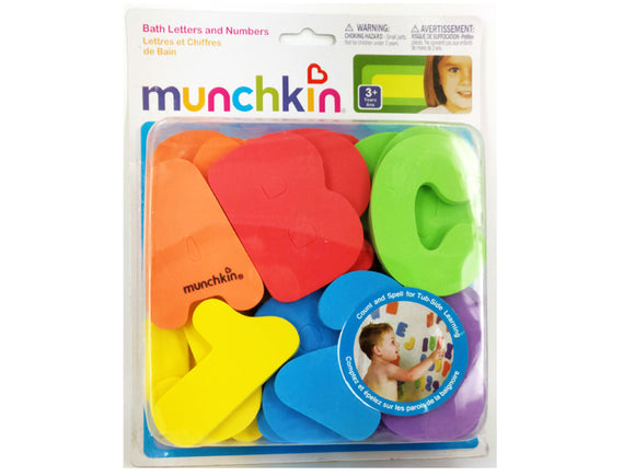 munchkin Bath Letters and Number