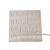 Wooden Grooved Writing Practice Tablet