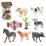 5" Large Animal Kingdom (6 Farm animals with fences)