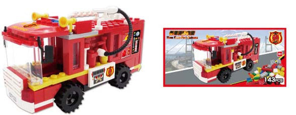 Hong Kong Bricks - Fire Truck