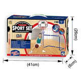 Basketball and Football 2 in 1 Sport Set