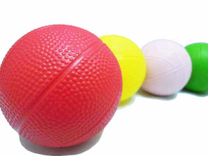 Innovative 3" balls (red,pink,light pink,yellow,green,blue)