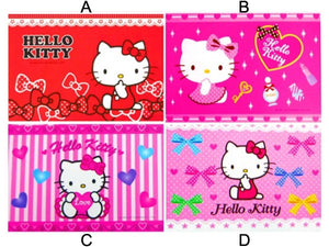 Hello Kitty Make Up Memo Pad w-laser Sticker