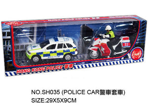 Hong Kong Transportation - Police Car & Bike