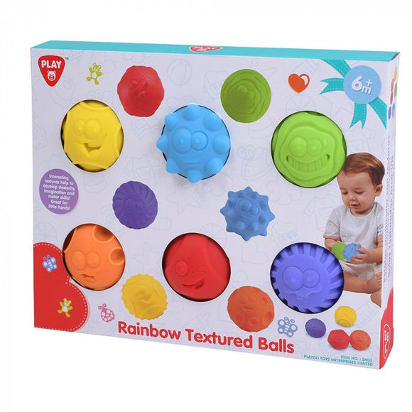 PLAYGO - Rainbow Textured Balls