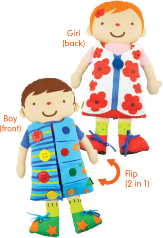2 In 1 Dress Up Doll
