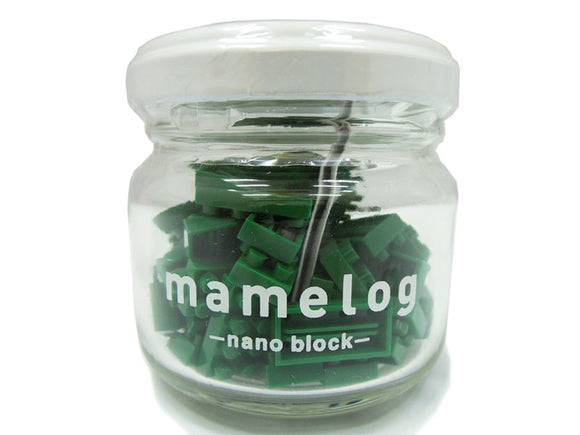 nano block - mamelog bottle (Dark Green)