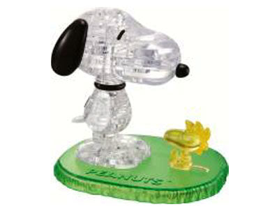 3D Crystal Puzzle - Snoopy & Woodstock