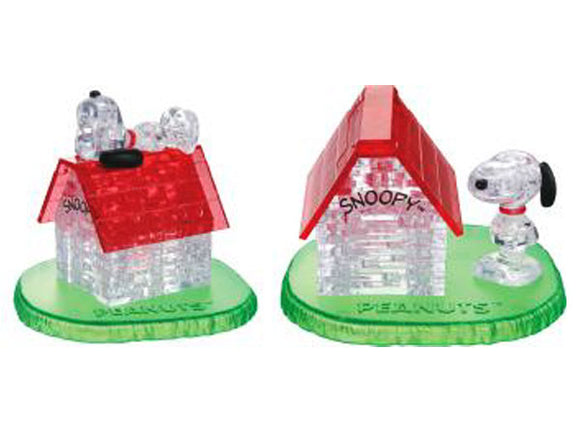 3D Crystal Puzzle - Snoopy House