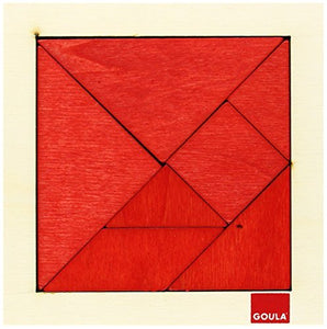 Goula - Tangram Puzzle Wooden (Made in Spain)